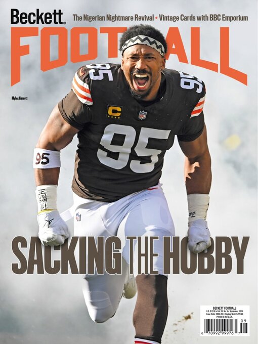 Cover image for Beckett Football